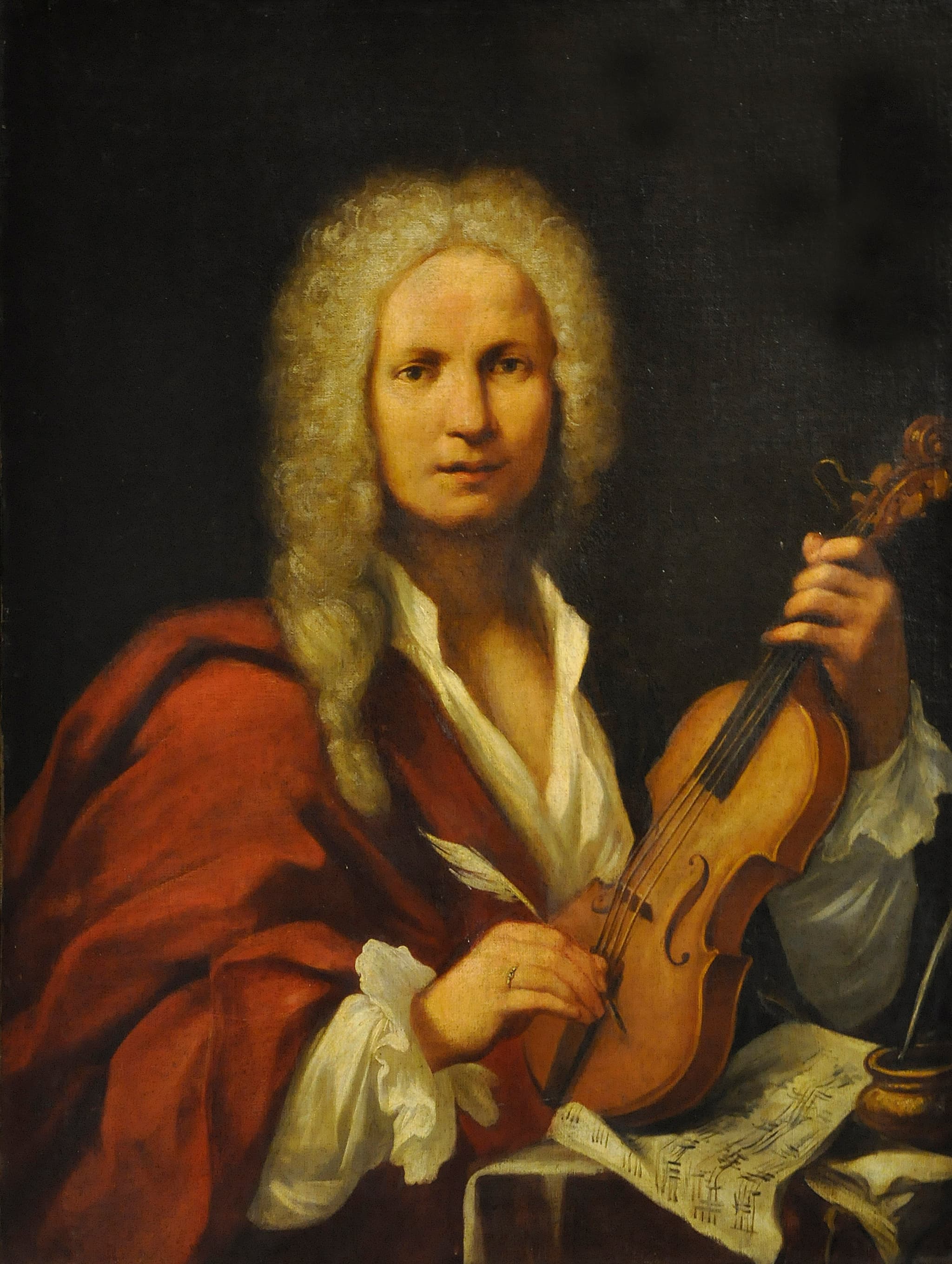 Antonio Vivaldi — portrait photograph