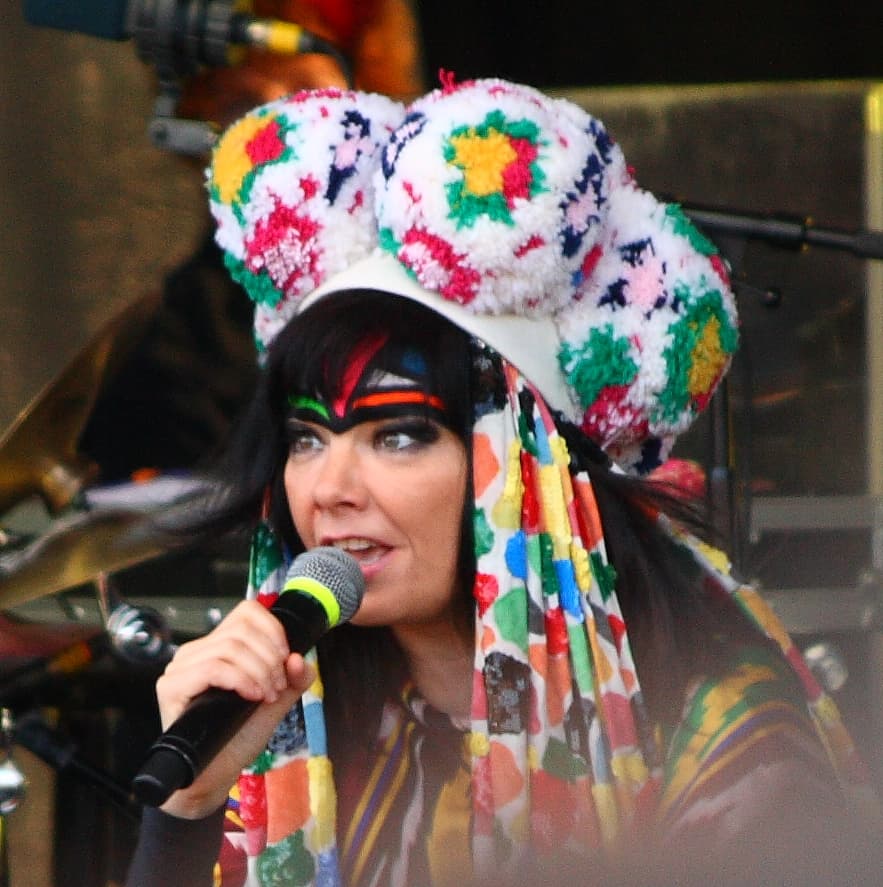 Björk — portrait photograph
