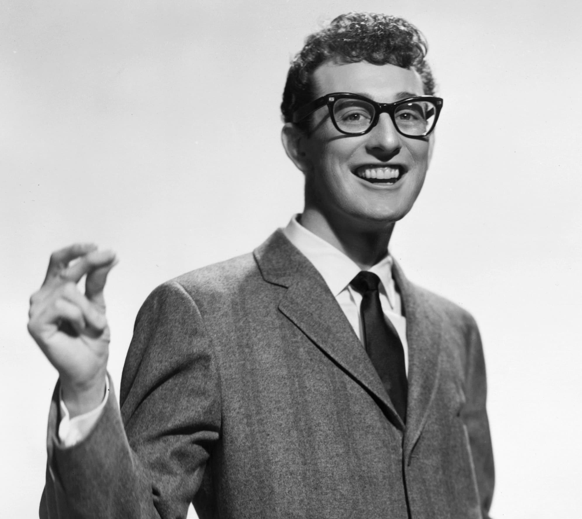 Buddy Holly — portrait photograph