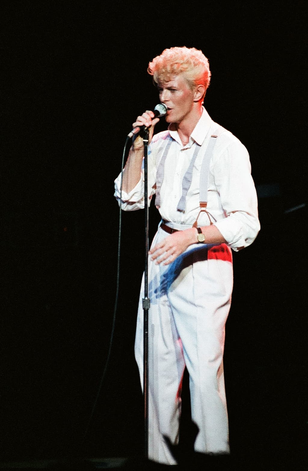 David Bowie — portrait photograph