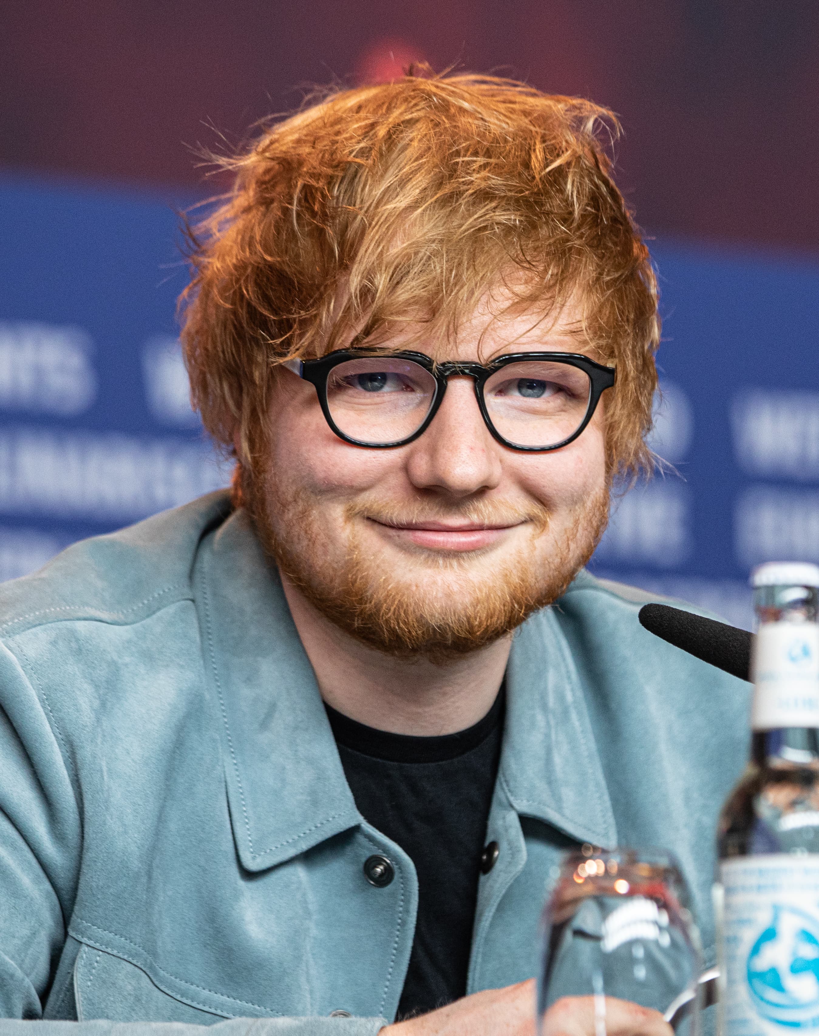 Ed Sheeran — portrait photograph