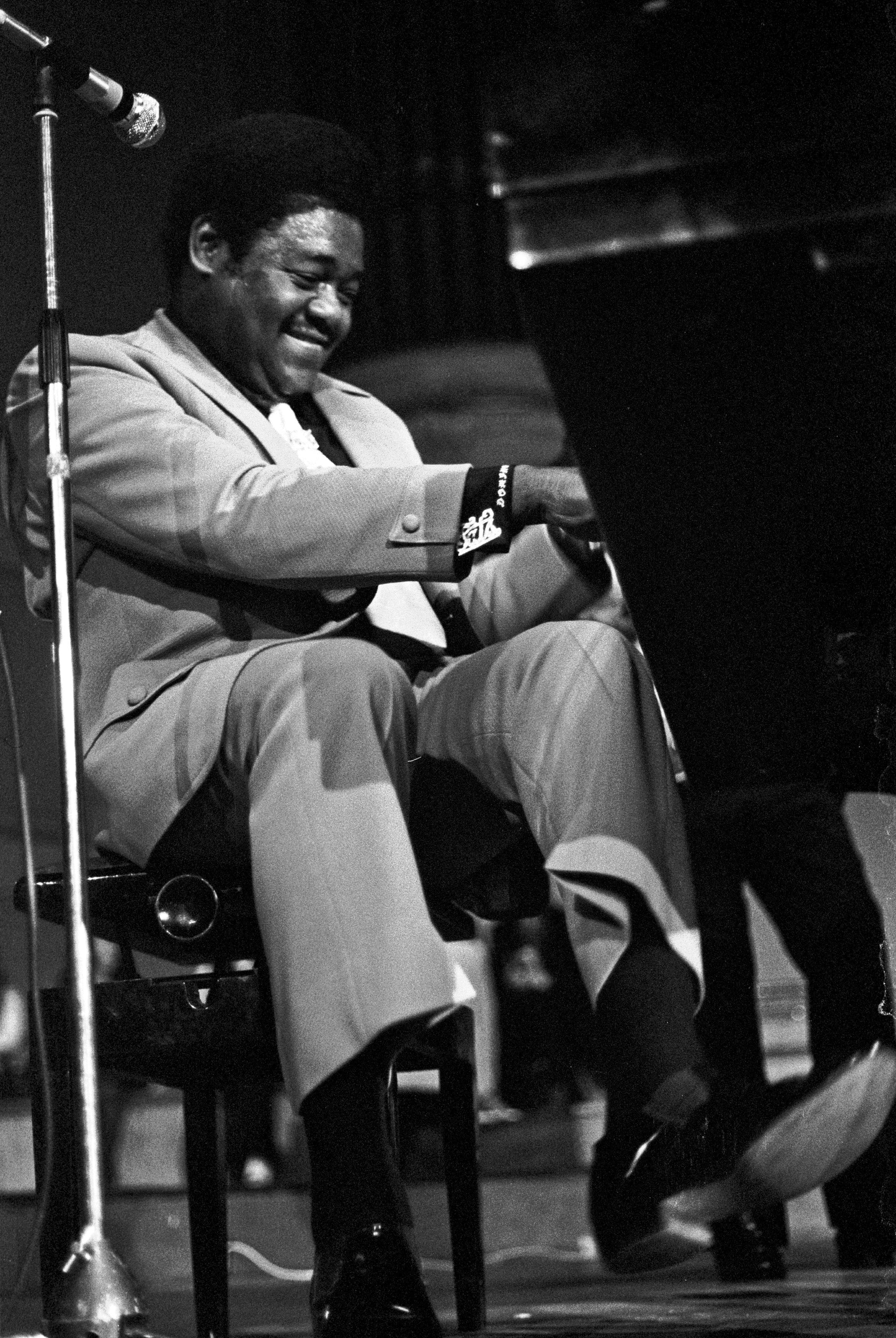 Fats Domino — portrait photograph