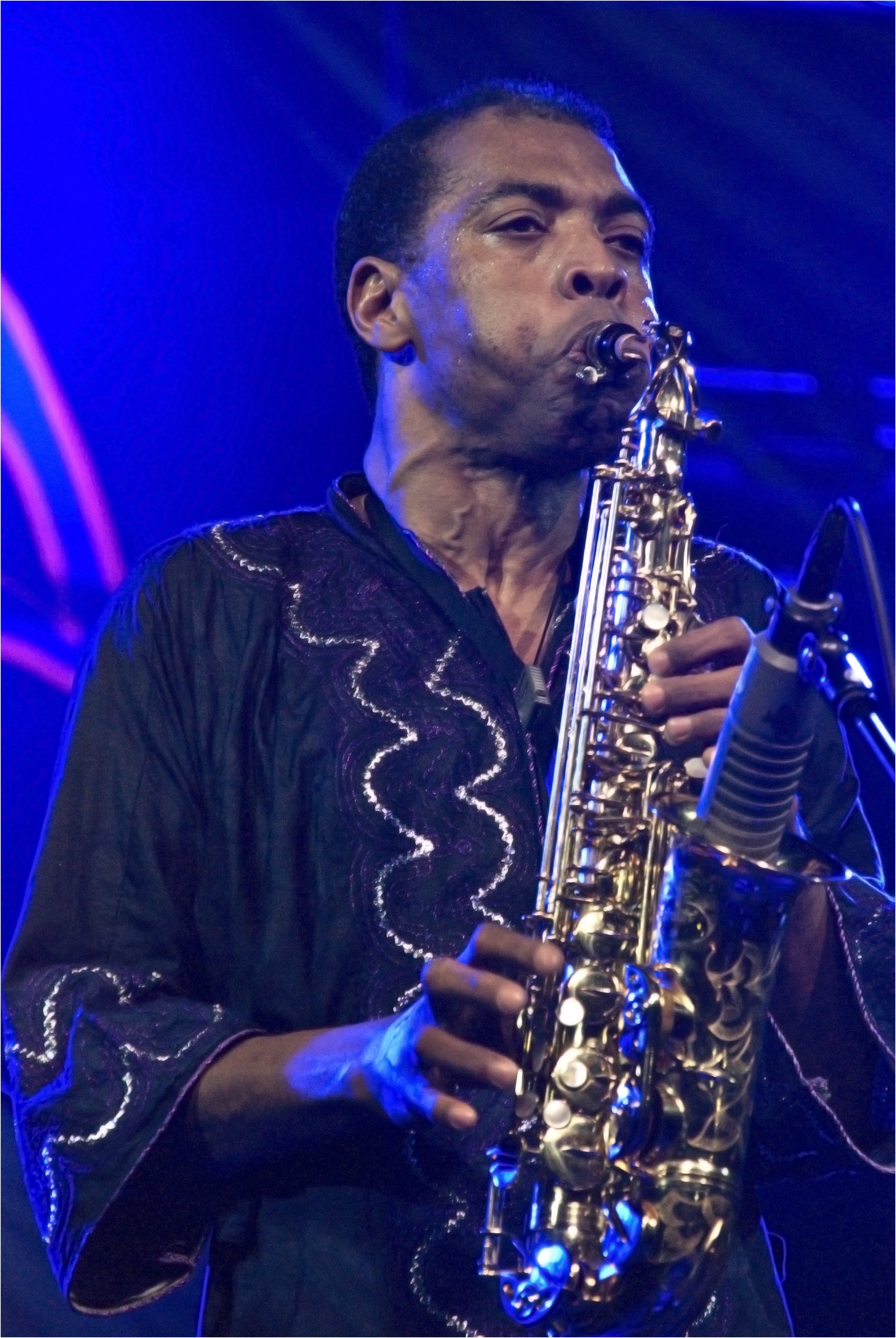 Femi Kuti — portrait photograph
