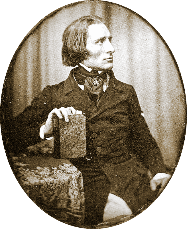 Franz Liszt — portrait photograph
