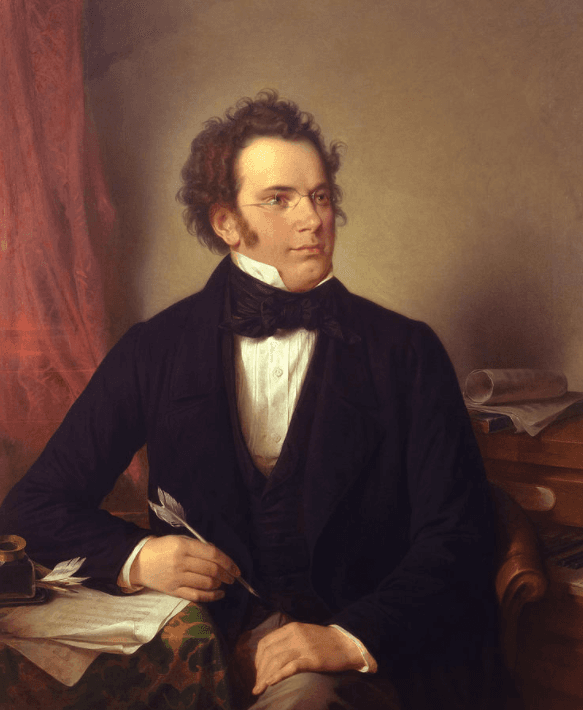 Franz Schubert — portrait photograph