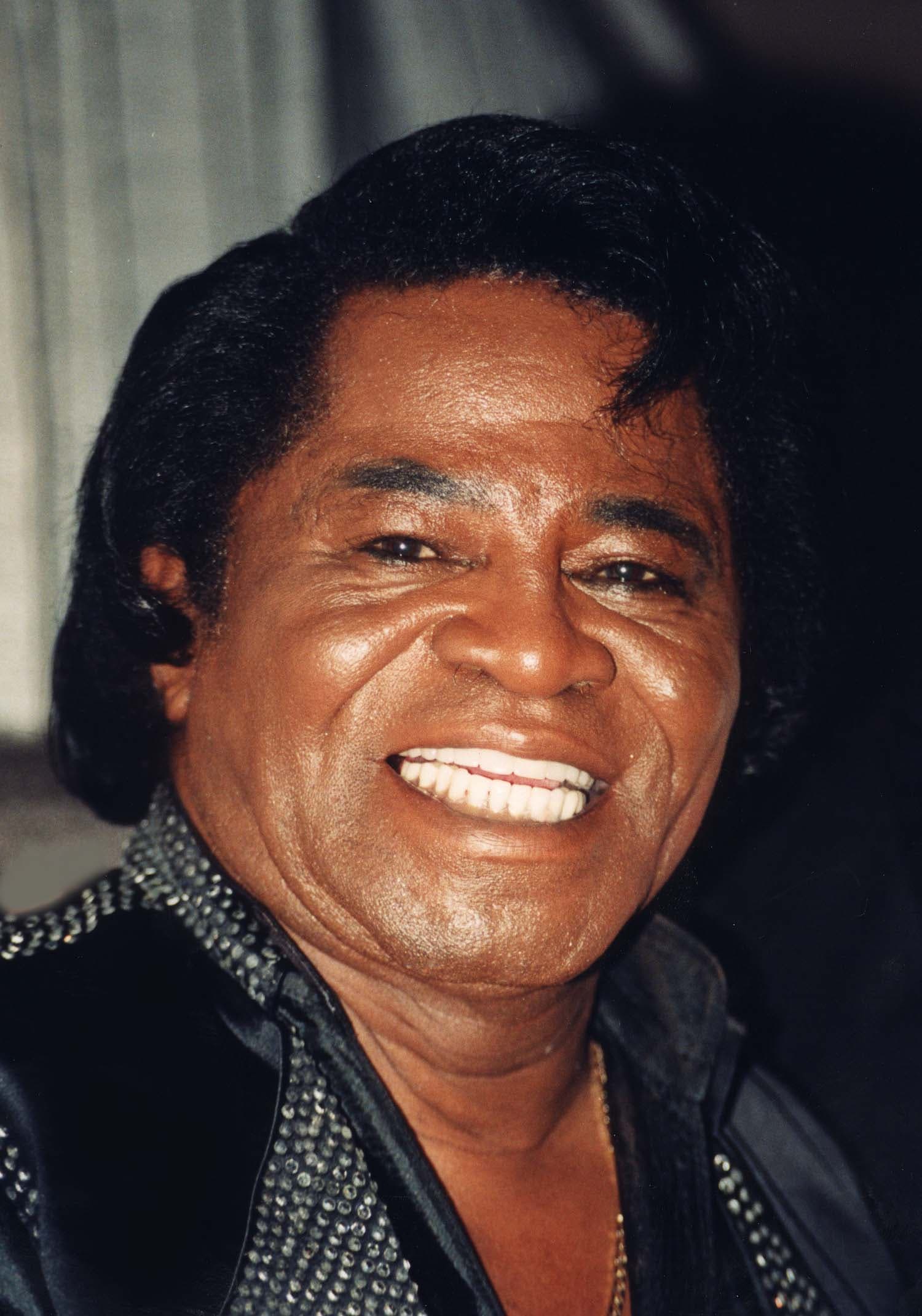 James Brown — portrait photograph