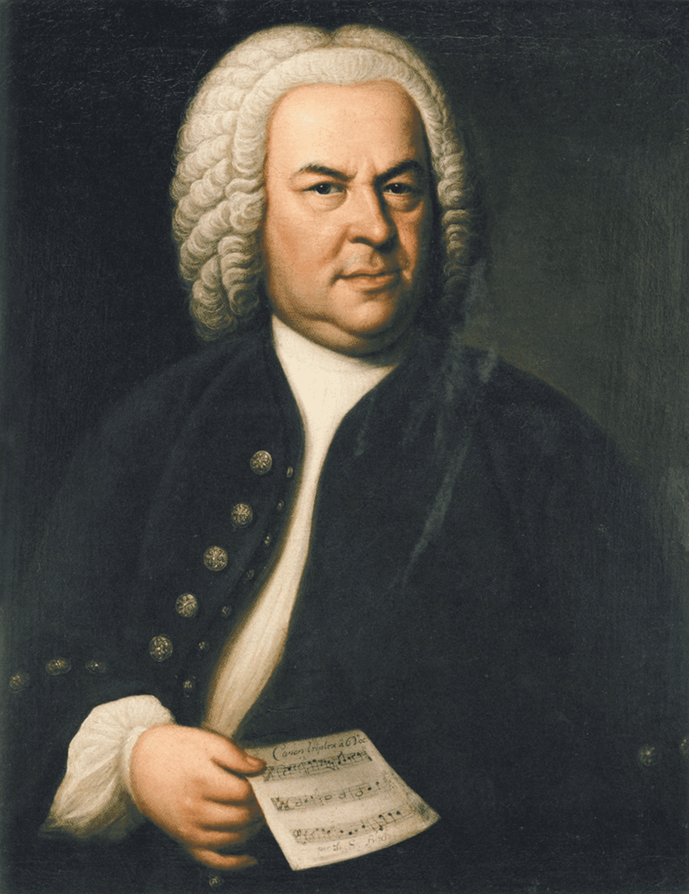 Johann Sebastian Bach — portrait photograph
