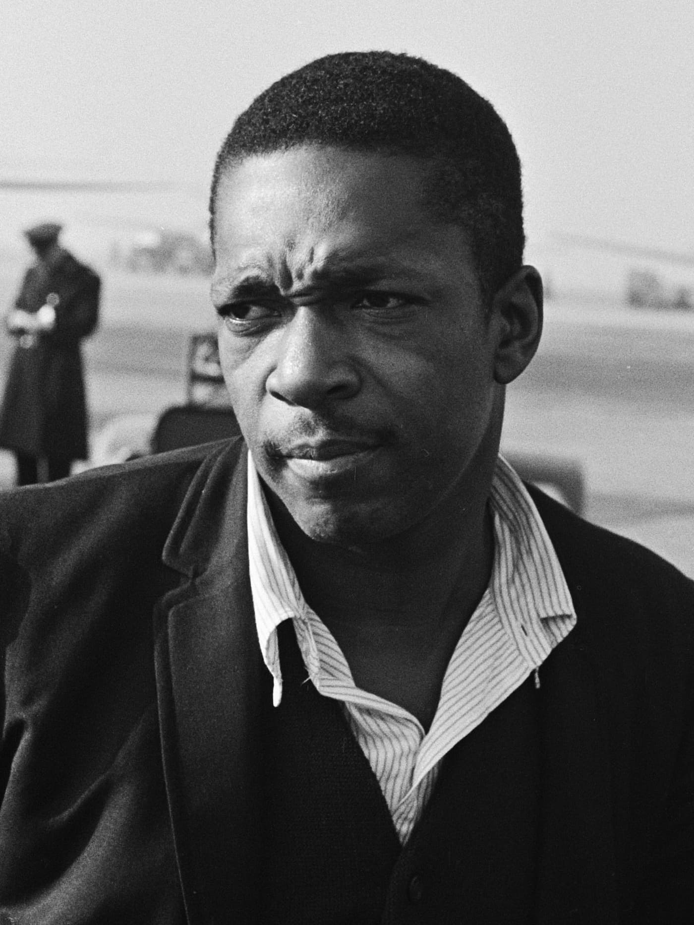 John Coltrane — portrait photograph
