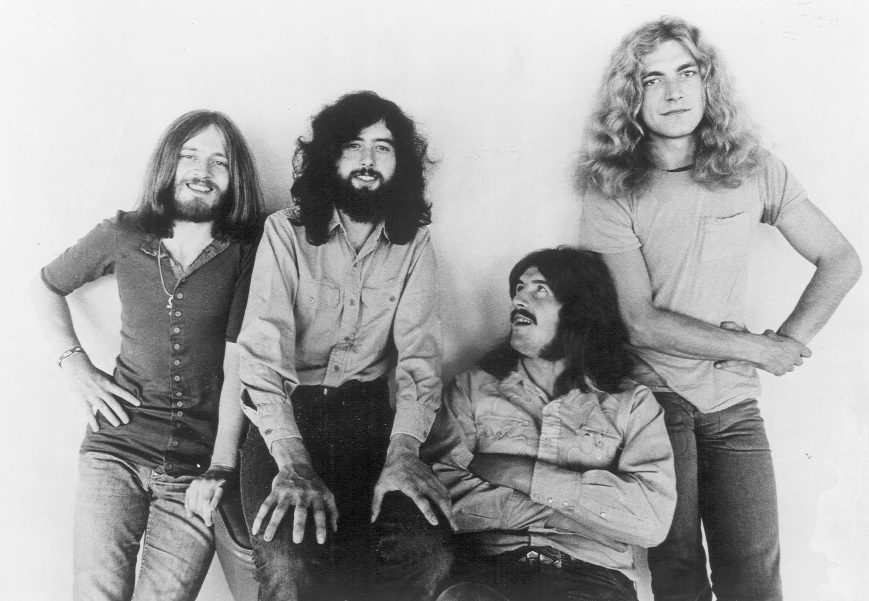 Led Zeppelin — portrait photograph