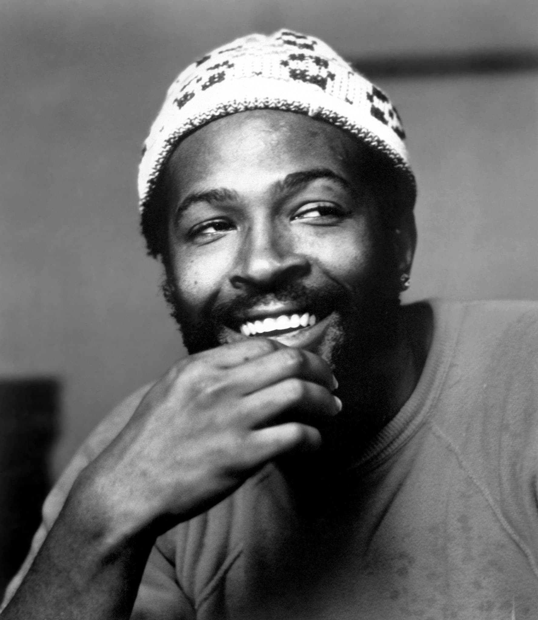 Marvin Gaye — portrait photograph