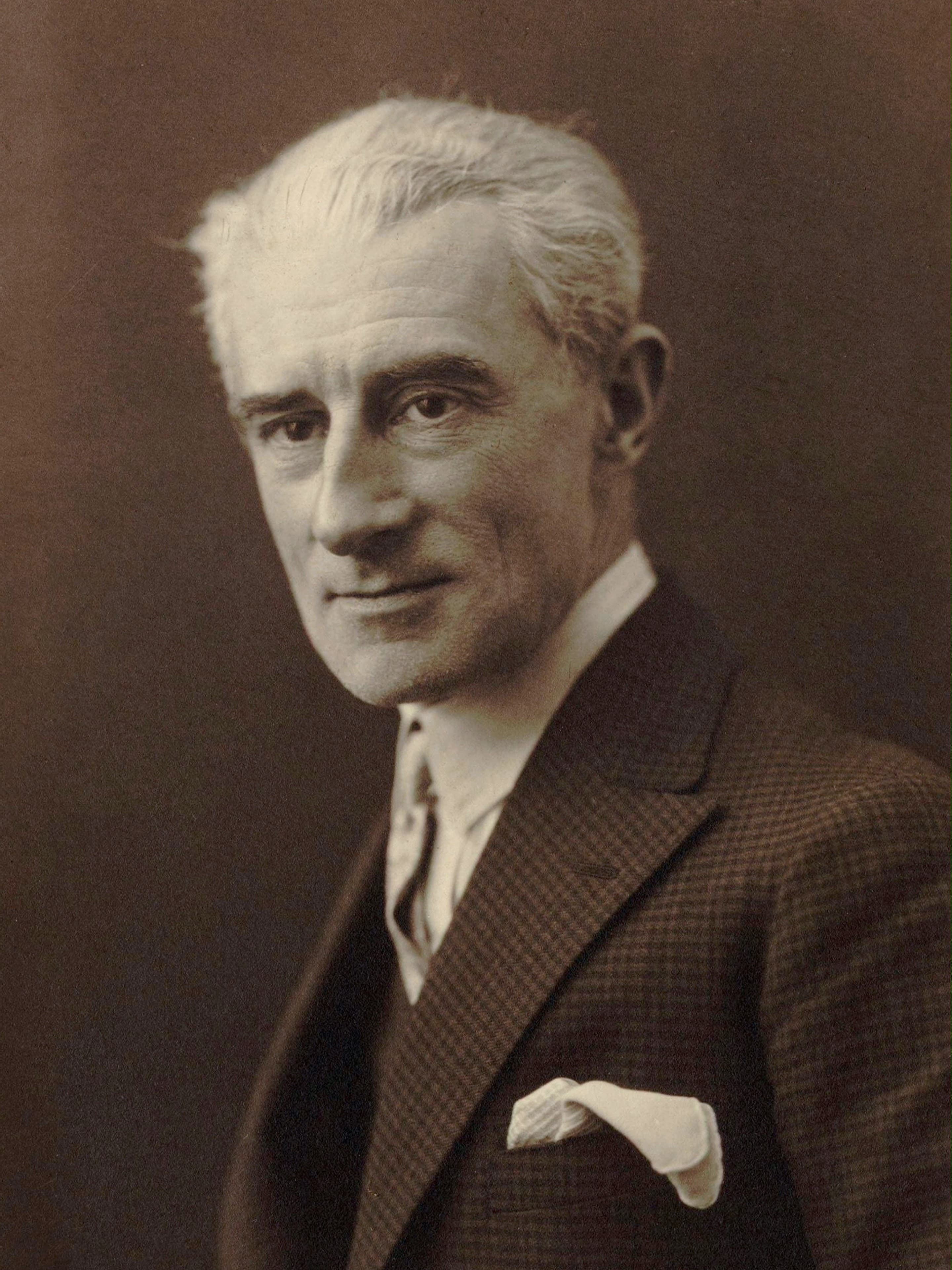 Maurice Ravel — portrait photograph
