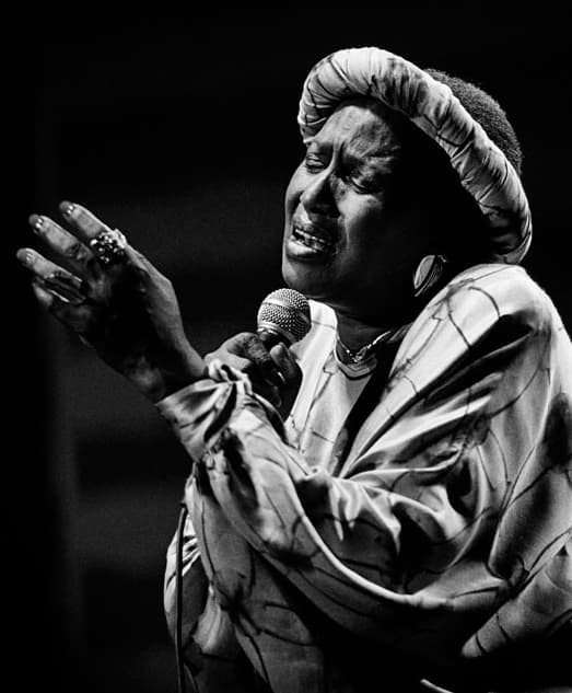 Miriam Makeba — portrait photograph