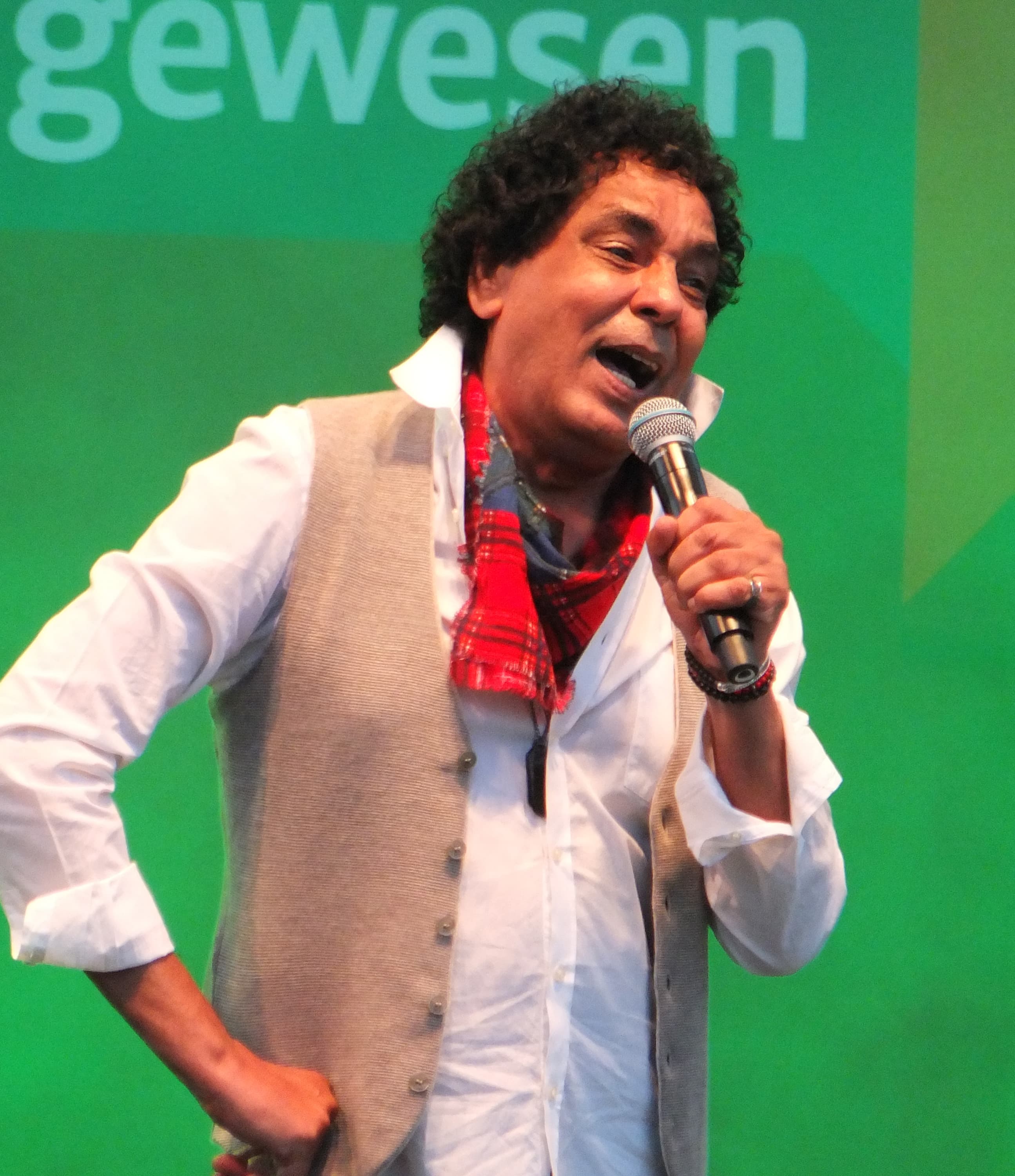 Mohamed Mounir — portrait photograph