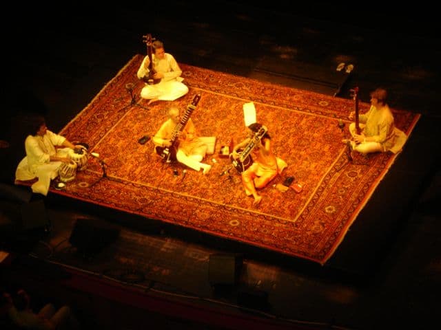 Ravi Shankar — portrait photograph
