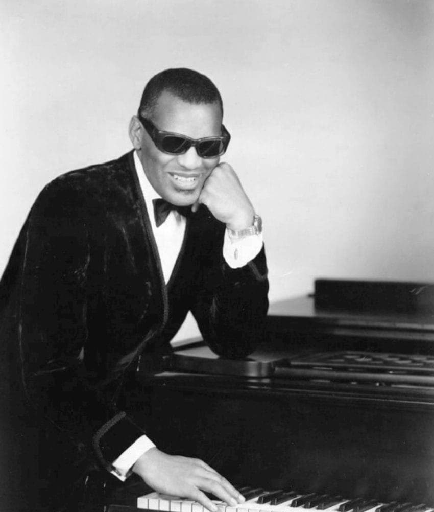 Ray Charles — portrait photograph