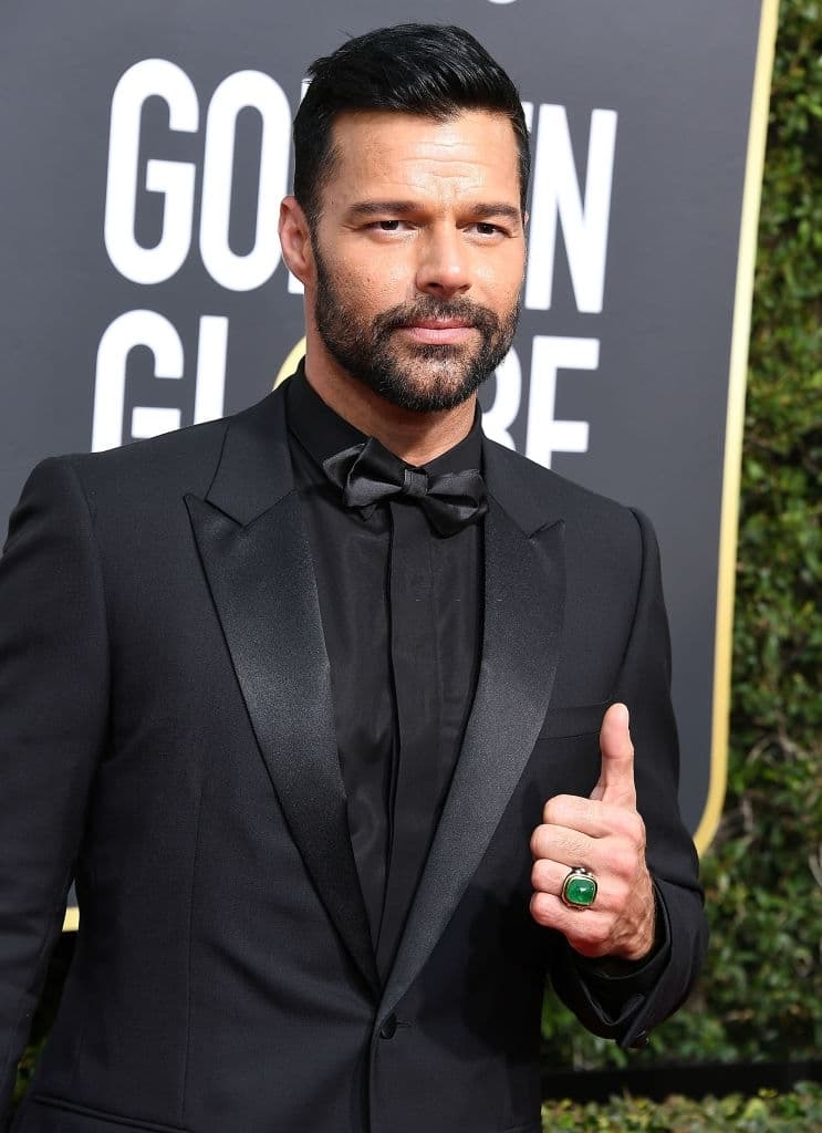 Ricky Martin — portrait photograph