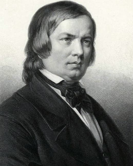 Robert Schumann — portrait photograph