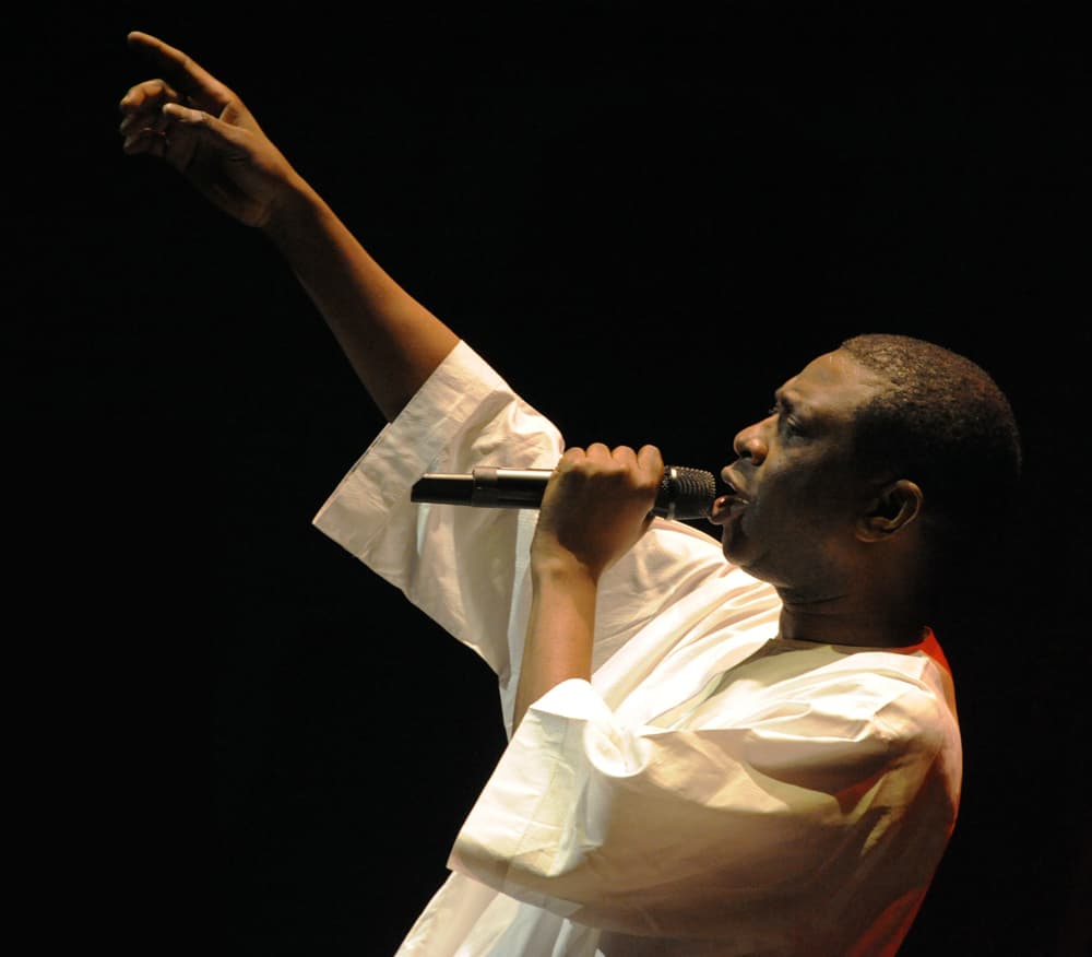 Youssou N'Dour — portrait photograph