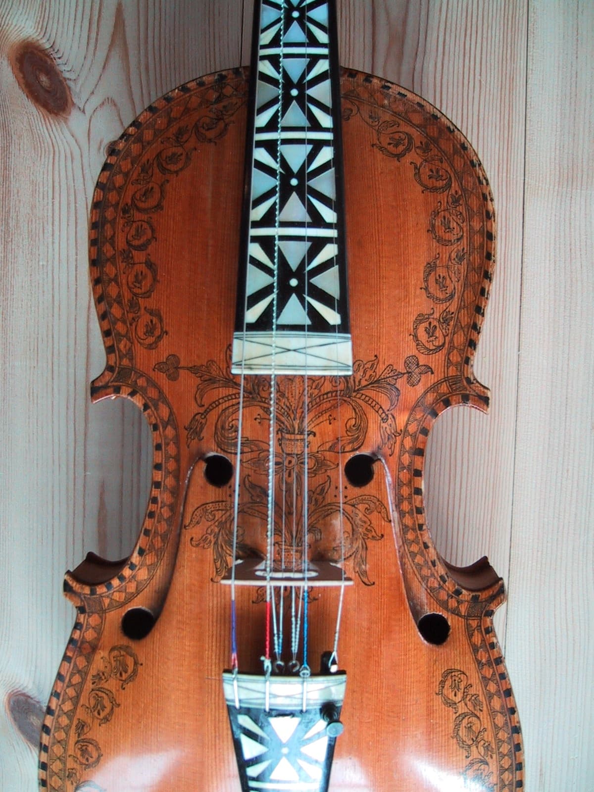 Hardanger Fiddle — archival photograph